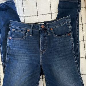 Madewell 10 inch high rise skinny size 28